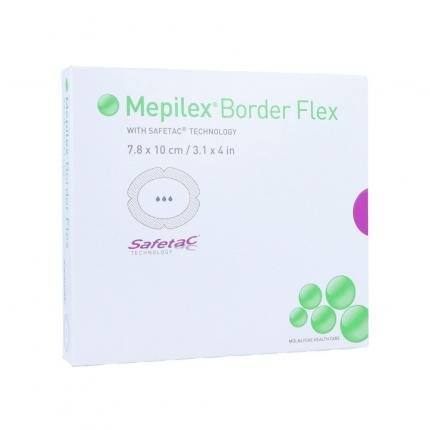 MEPILEX Border Flex Schaumverb.haftend 7,8x10 cm