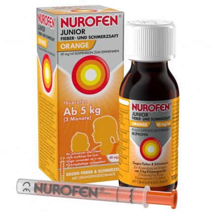 NUROFEN Junior Fiebersaft Orange 40mg/ml