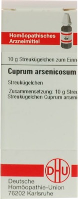 CUPRUM ARSENICOSUM D 12 Globuli
