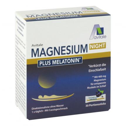 Avitale MAGNESIUM NIGHT Plus Melatonin