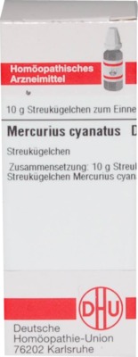 MERCURIUS CYANATUS D 12 Globuli