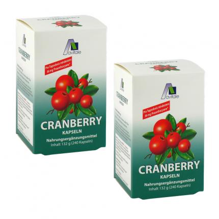 Cranberry Kapseln Doppelpack