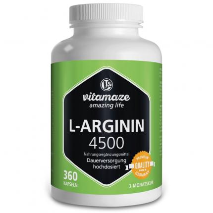 L-ARGININ HOCHDOSIERT 4.500 mg