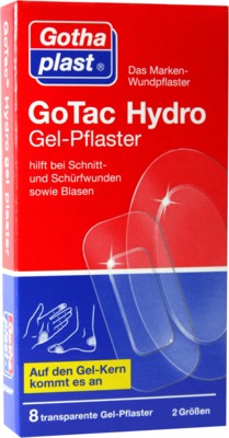 GOTAC HydroGel-Pflaster 2 Größen