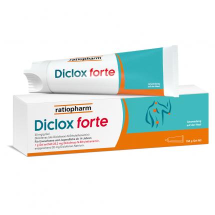Diclox forte Schmerzgel 2 %, mit Diclofenac