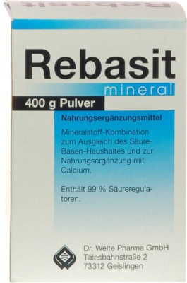 REBASIT Mineral Pulver