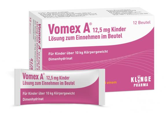 Vomex A 12,5mg Kinder