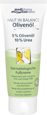 HAUT IN BALANCE Olivenöl Dermatologische Fußcreme 5% Olivenöl, 10% Urea
