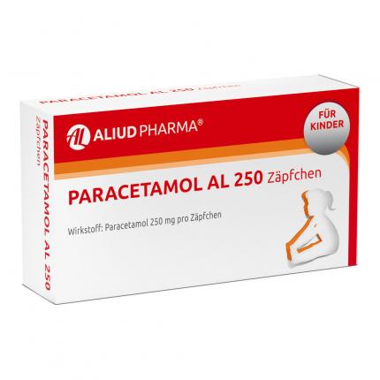 Paracetamol AL 250mg Fieberzäpfchen