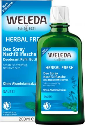 Weleda Herbal Fresh Deo Spray Nachfüllflasche