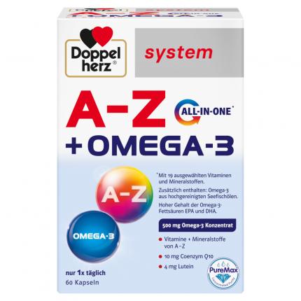 Doppelherz system A-Z + OMEGA-3 ALL- IN- ONE