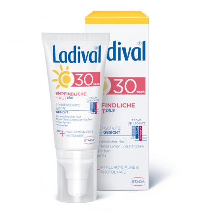 Ladival empfindliche Haut PLUS Creme für Gesicht LSF 30