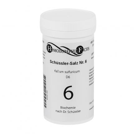 HOMOEOPATHIEFUCHS Schüssler-Salz Nummer 6 Kalium sulfuricum D6 Biochemie
