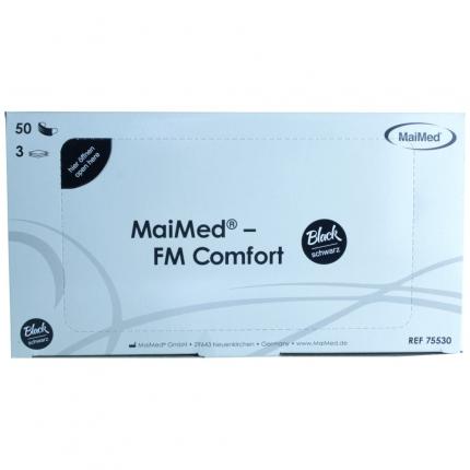 MaiMed- FM Comfort Medizinischer Mundschutz schwarz