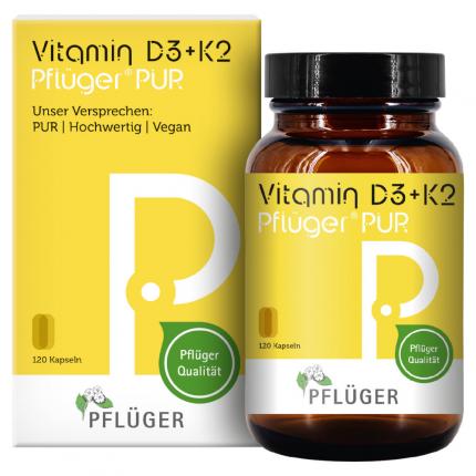Vitamin D3+K2 Pflüger PUR