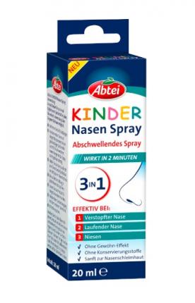 Abtei KINDER Nasen Spray 3 in 1