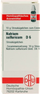 NATRIUM SULFURICUM D 6 Globuli