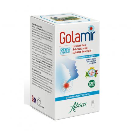 Golamir 2ACT bei Halsschmerzen