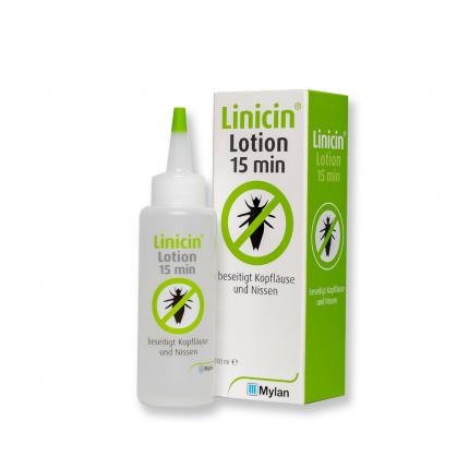 Linicin lotion 15 Minuten ohne Läusekamm