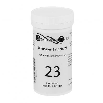 HOMOEOPATHIEFUCHS Schüssler-Salz Nummer 23 Natrium bicarbonicum D6 Biochemie