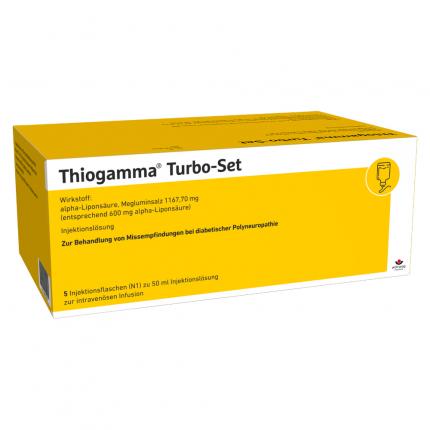 Thiogamma Turbo Set Injektionslösung