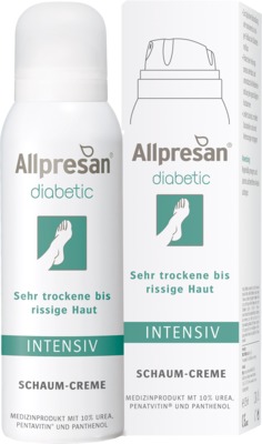 Allpresan diabetic Original Schaum-Creme INTENSIV