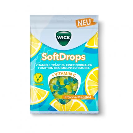 WICK SoftDrops Zitrone-Menthol +VITAMIN C
