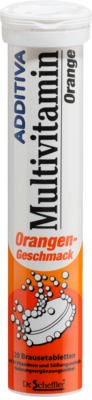 ADDITIVA Multivitamin Orangen-Geschmack Dr. Scheffler