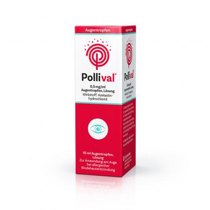 Pollival 0,5 mg/ml Augentropfen, Lösung