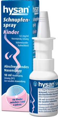 HYSAN Schnupfenspray Kinder 0,5mg/ml