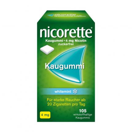nicorette Kaugummi 4mg whitemint