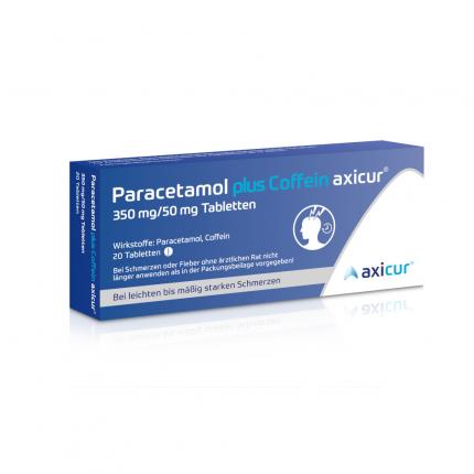 Paracetamol plus Coffein axicur