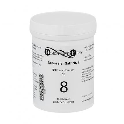 HOMOEOPATHIFUCHS Schüssler-Salz Nummer 8 Natrium chloratum D6 Biochemie