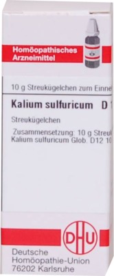 KALIUM SULFURICUM D 12 Globuli