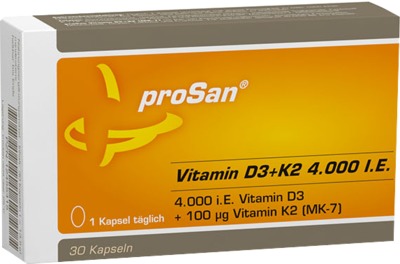 prosan Vitamin D3+K2 4.000 I.E. Kapseln