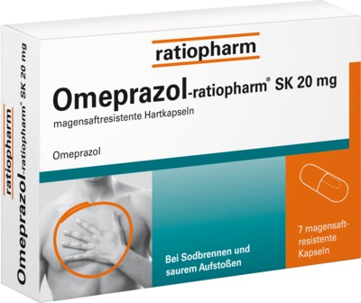 Omeprazol-ratiopharm SK 20 mg