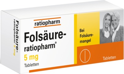 Folsäure Ratiopharm 5 mg