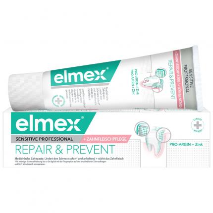 elmex SENSITIVE PROFESSIONAL REPAIR &amp; PREVENT Medizinische Zahnpasta