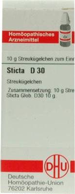 STICTA D 30 Globuli