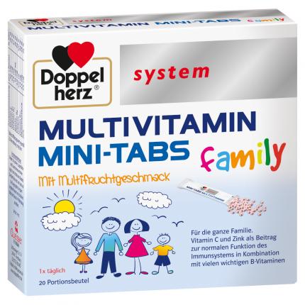 Doppelherz system MULTIVITAMIN MINI-TABS family