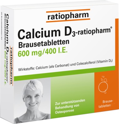 Calcium D3- ratiopharm 600mg7400 I.E.