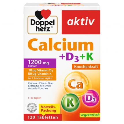 Doppelherz aktiv Calcium + D3 + K