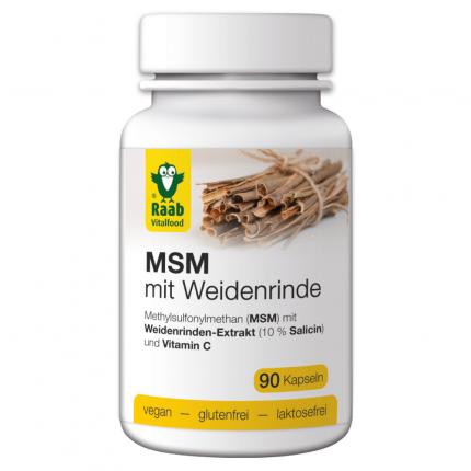 MSM mit Weidenrinde