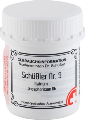 SCHÜSSLER Nr.9 Natrium phosphoricum D 6 Tabletten