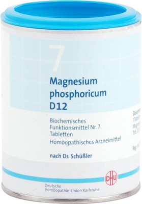 Biochemie DHU 7 Magnesium phosphoricum D 12