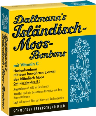 DALLMANN&#039;S Isländisch Moos-Bonbons
