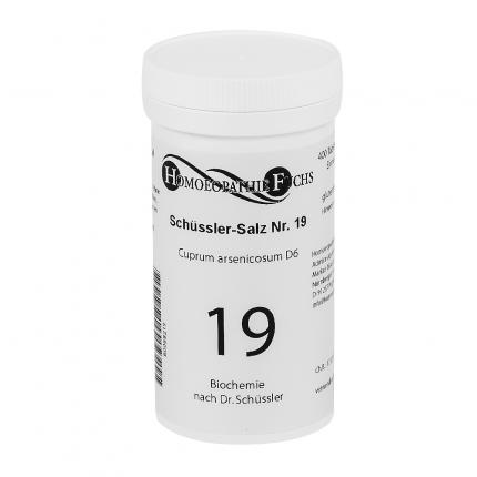 HOMOEOPATHIEFUCHS Schüssler-Salz Nummer 19 Cuprum arsenicosum D6 Biochemie