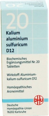 DHU Schüssler-Salz Nr. 20 Kalium alum.sulfur.D 12 Tabletten