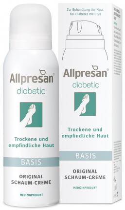 Allpresan diabetic Original Schaum-Creme BASIS