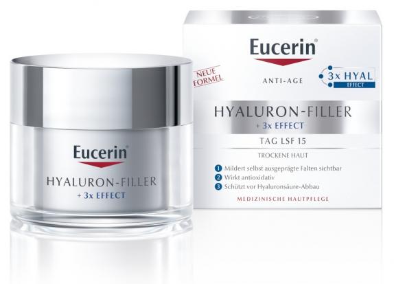 Eucerin HYALURON-FILLER + 3x EFFECT TAG LSF 15